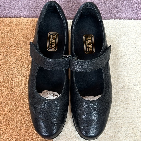 Munro Woman’s American Leather Mary Jane Flat 8.5 - Picture 10 of 17